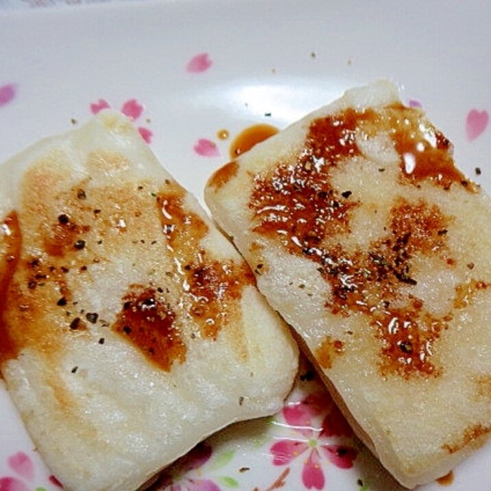 ブラックペッパーが美味しい焼き餅 レシピ 作り方 By Libre 楽天レシピ